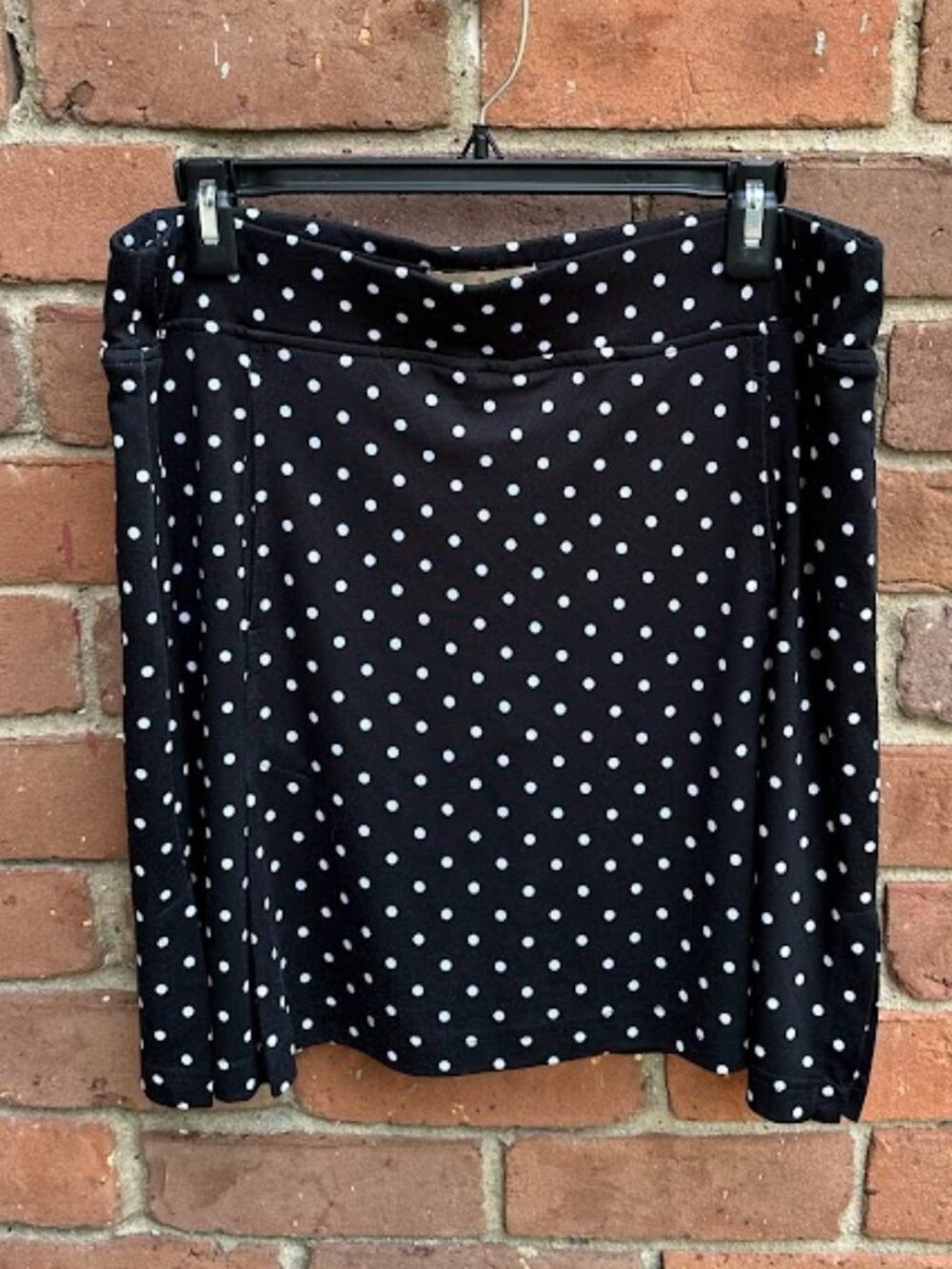 Sport Haley Skort Black With White Dots Size L